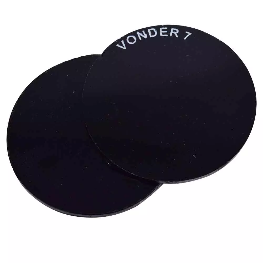 Lente Redonda Verde T07 50mm 2 Unidades Vonder